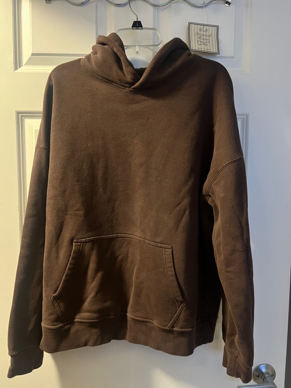 Abercrombie & Fitch Brown Pullover Hoodie